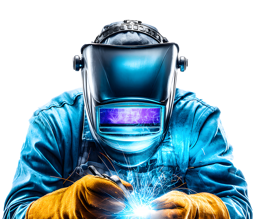 Graphic of welder working